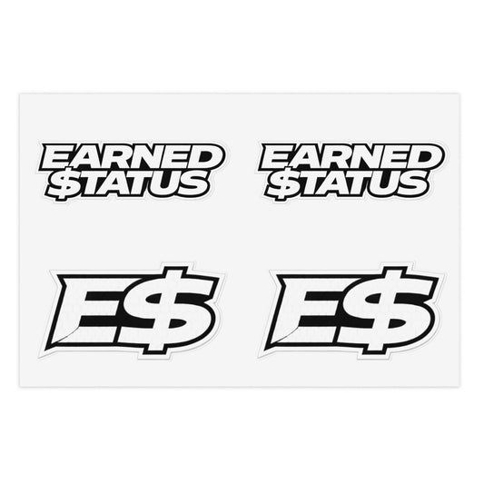 Earned $tatus Sticker Sheet